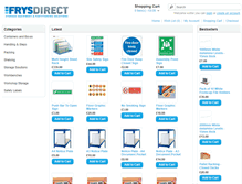 Tablet Screenshot of frysdirect.com